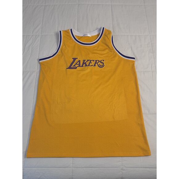 bLAnk Medium LA Lakers 100% Polyester Jersey - Picture 2 of 5